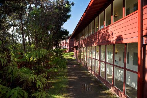 在meiguo.com看到的火山宾馆的介绍图片