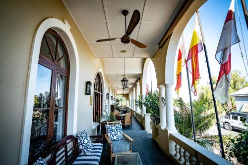 Terraza/balcón, The Royal Hotel in Riebeek Kasteel Terraza/balcón, The Royal Hotel in Riebeek Kasteel