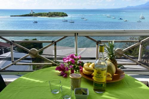 Балкон/тераса, Residence Turquoise Guadeloupe - Vue mer et lagon in Perinet Балкон/тераса, Residence Turquoise Guadeloupe - Vue mer et lagon in Perinet