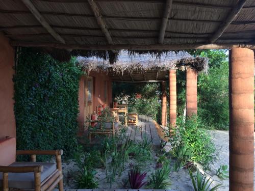 ระเบียง/ชานเรือน, Gîte du Lac (Gite du Lac) in งาปารู ระเบียง/ชานเรือน, Gîte du Lac (Gite du Lac) in งาปารู