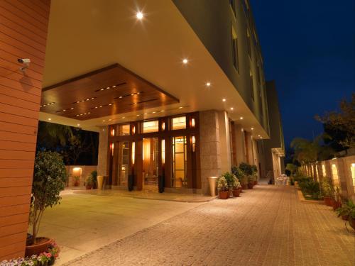 Entrance, The Quorum Hotel in Mysore Entrance, The Quorum Hotel in Mysore