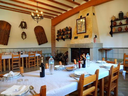 Restaurant, Monasterio El Olivar in Andorra Restaurant, Monasterio El Olivar in Andorra