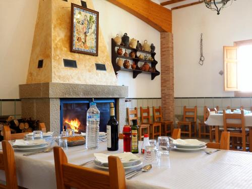 Restaurant, Monasterio El Olivar in Andorra Restaurant, Monasterio El Olivar in Andorra