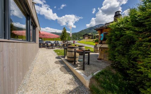 Bejárat, Sporthotel Walliserhof in Unterbach Bejárat, Sporthotel Walliserhof in Unterbach