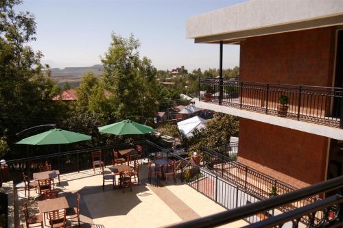 beranda/teres, Tabor Hotel Lalibela in Lalibela beranda/teres, Tabor Hotel Lalibela in Lalibela