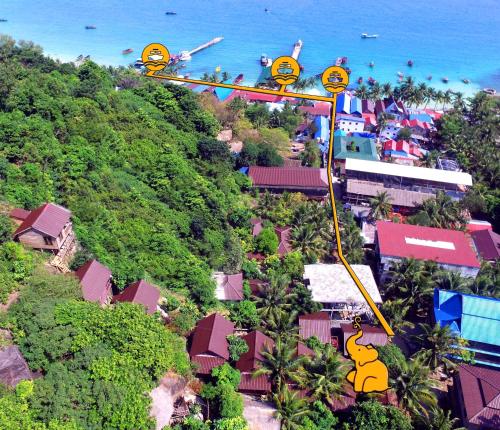 View, Happy Elephant Bungalow in Koh Rong View, Happy Elephant Bungalow in Koh Rong