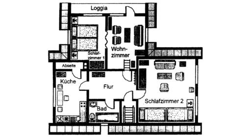 Floor plans, Haus Muller in Heide Floor plans, Haus Muller in Heide