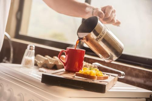 Comida y bebida, Papachos Hostel in Banos Comida y bebida, Papachos Hostel in Banos