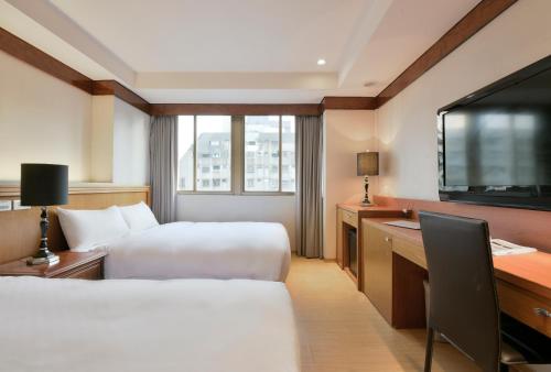 Phòng chờ chung/khu vực TV, The Rivero Hotel in Cao Hùng Phòng chờ chung/khu vực TV, The Rivero Hotel in Cao Hùng
