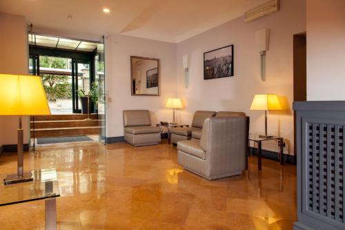 Lobby, Hotel Buenos Aires in Nomentano Lobby, Hotel Buenos Aires in Nomentano