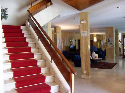 Előcsarnok, Hotel Condal in Salamanca városközpont Előcsarnok, Hotel Condal in Salamanca városközpont