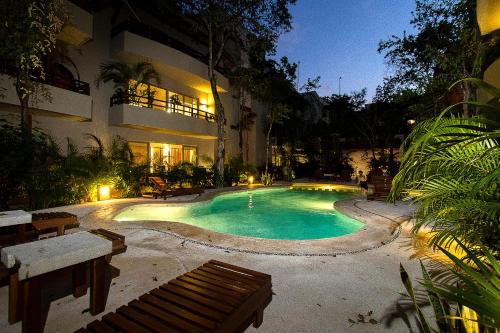 This photo about Agua de Mar Luxury Apartments by IMexico shared on HyHotel.com