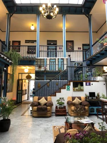 Αίθουσα υποδοχής, Hotel Montecarlo in Ριομπάμπα Αίθουσα υποδοχής, Hotel Montecarlo in Ριομπάμπα