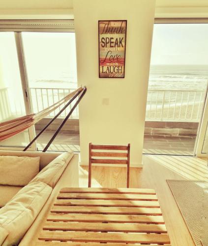 balkon/terras, Mar Beach Apartment in Povoa De Varzim balkon/terras, Mar Beach Apartment in Povoa De Varzim