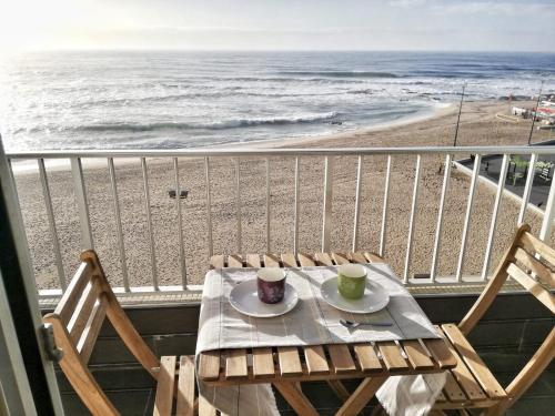 balkon/terras, Mar Beach Apartment in Povoa De Varzim balkon/terras, Mar Beach Apartment in Povoa De Varzim