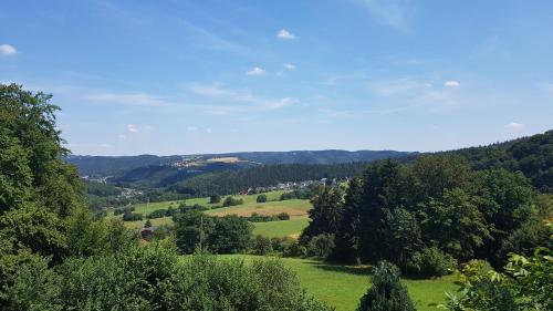 Balcony/terrace, Hotel Zur Engelsburg in Hausen (Wied) Balcony/terrace, Hotel Zur Engelsburg in Hausen (Wied)