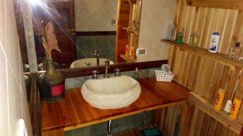 Bathroom, La Casona de Gise in La Adela Bathroom, La Casona de Gise in La Adela