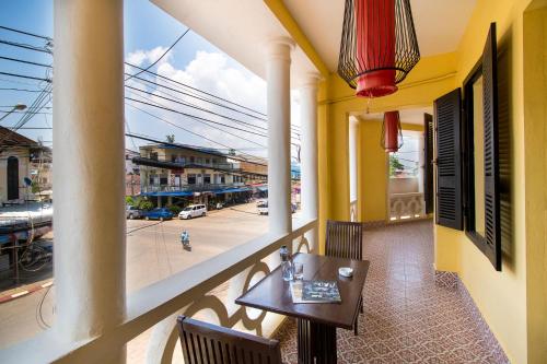 balkong/terrass, Inthira Thakhek in Ban Thakhek Kang balkong/terrass, Inthira Thakhek in Ban Thakhek Kang