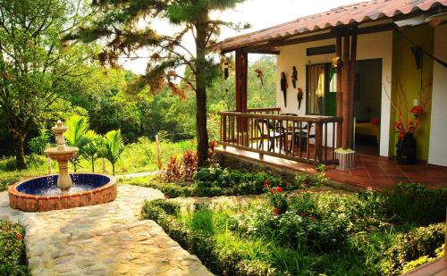 Garden, Finca El Jecho in La Palmera Garden, Finca El Jecho in La Palmera