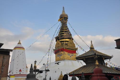 Kilátás, STUPA VIEW INN in Chhauni Kilátás, STUPA VIEW INN in Chhauni
