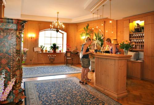 Lobby, Hotel Zum Goldenen Hirschen in Freistadt Lobby, Hotel Zum Goldenen Hirschen in Freistadt
