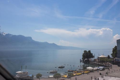 Kilátás, Guest House Le Charlot in Vevey Városközpont Kilátás, Guest House Le Charlot in Vevey Városközpont