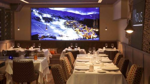 Restaurant, Hotel Le Tremplin in Meribel Restaurant, Hotel Le Tremplin in Meribel