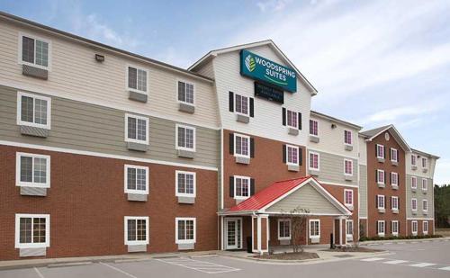 This photo about WoodSpring Suites Raleigh Northeast shared on HyHotel.com