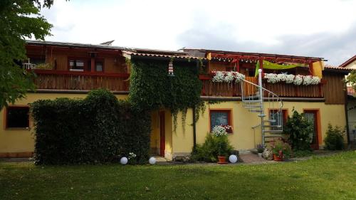 Balcony/terrace, Ferienhof Gold in Waischenfeld Balcony/terrace, Ferienhof Gold in Waischenfeld