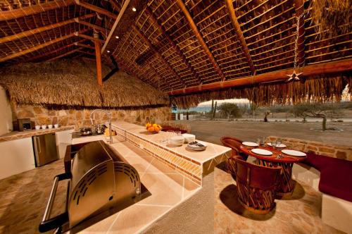 keuken, Palapas La Choya in El Sargento keuken, Palapas La Choya in El Sargento