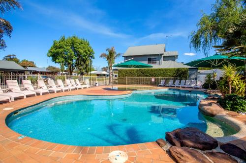 Swimming pool, NRMA Ballarat Holiday Park in Ballarat Swimming pool, NRMA Ballarat Holiday Park in Ballarat