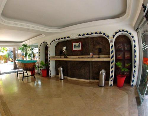 Lobby, Hotel Rio Malecon in Puerto Vallarta Lobby, Hotel Rio Malecon in Puerto Vallarta
