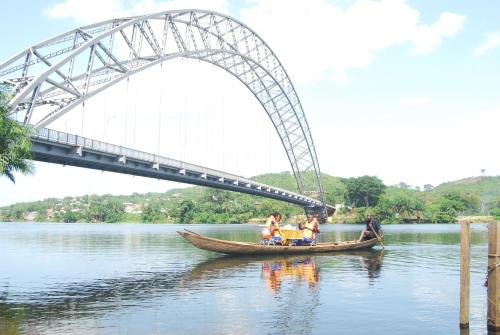 strand, BB Tributary Hotel in Akosombo strand, BB Tributary Hotel in Akosombo