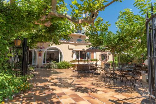 balkon/terras, Le Relais d'Agay in St Raphaël balkon/terras, Le Relais d'Agay in St Raphaël