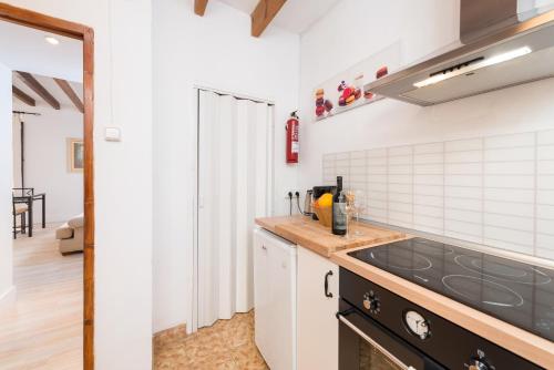 keuken, Rosella Apartment in Pollenca keuken, Rosella Apartment in Pollenca