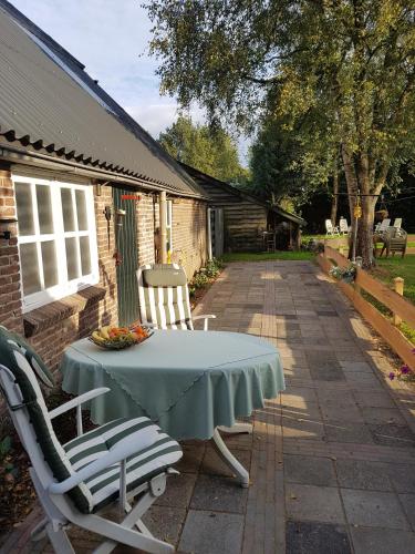 Balcony/terrace, B&B de Panheide in Hooghalen Balcony/terrace, B&B de Panheide in Hooghalen
