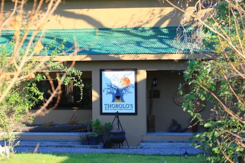Entrance, Thobolo's Bush Lodge in Chobe Entrance, Thobolo's Bush Lodge in Chobe