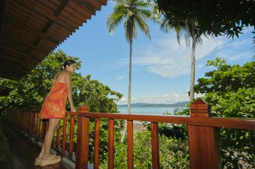 Balcony/terrace, Hotel Jinetes de Osa in Drake Bay Balcony/terrace, Hotel Jinetes de Osa in Drake Bay