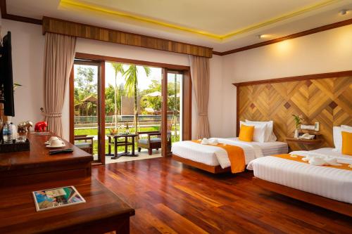 Khmer House Resort in Sala Kamreuk Khmer House Resort in Sala Kamreuk