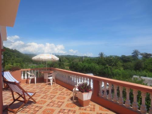 Balcony/terrace, Villa-Malaza in Sambava Balcony/terrace, Villa-Malaza in Sambava