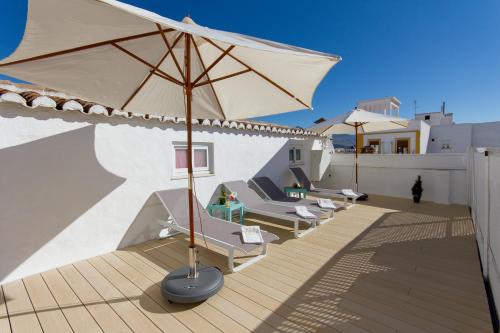 شرفة/ تراس, Hotel El Tajo & SPA in مركز مدينة روندا شرفة/ تراس, Hotel El Tajo & SPA in مركز مدينة روندا
