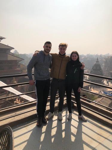 Balcony/terrace, Heranya La:Ku near Patan Hospital Balcony/terrace, Heranya La:Ku near Patan Hospital