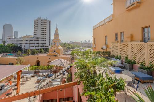 Balcony/terrace, Hotel Santa Catalina in City Center Balcony/terrace, Hotel Santa Catalina in City Center