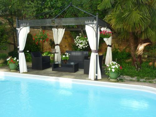Jardín, Hotel de France in Bergerac Jardín, Hotel de France in Bergerac