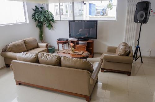 Lounge/area TV in comune, Hotel El Altar in Riobamba Lounge/area TV in comune, Hotel El Altar in Riobamba