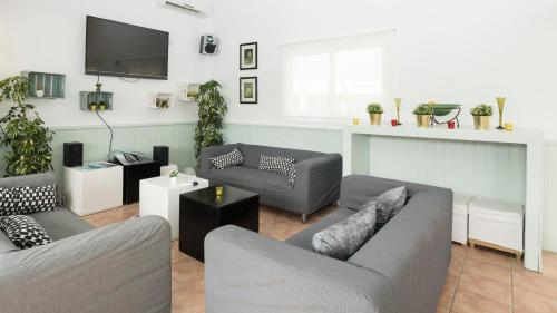 zonă comună salon/TV, Hotel d'Or in Cala d 'Or zonă comună salon/TV, Hotel d'Or in Cala d 'Or