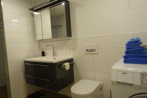 Baño, Ferienwohnung Süßenmühle (Ferienwohnung Sußenmuhle) in Sipplingen Baño, Ferienwohnung Süßenmühle (Ferienwohnung Sußenmuhle) in Sipplingen