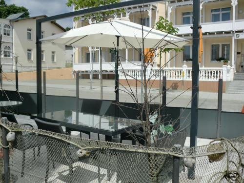 Balkon/terasa, Pension Granitzeck in Ostseebad Sellin Balkon/terasa, Pension Granitzeck in Ostseebad Sellin