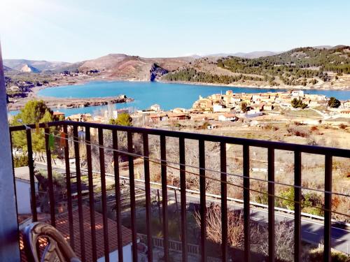 Erkély/terasz, Apartamentos rurales La posada de Donato in Nuevalos Erkély/terasz, Apartamentos rurales La posada de Donato in Nuevalos