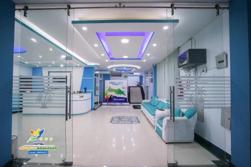 Előcsarnok, Hotel Marques Amazonico in Lago Agrio Előcsarnok, Hotel Marques Amazonico in Lago Agrio